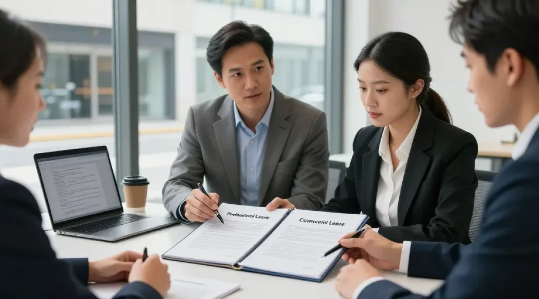 difference bail professionnel et commercial