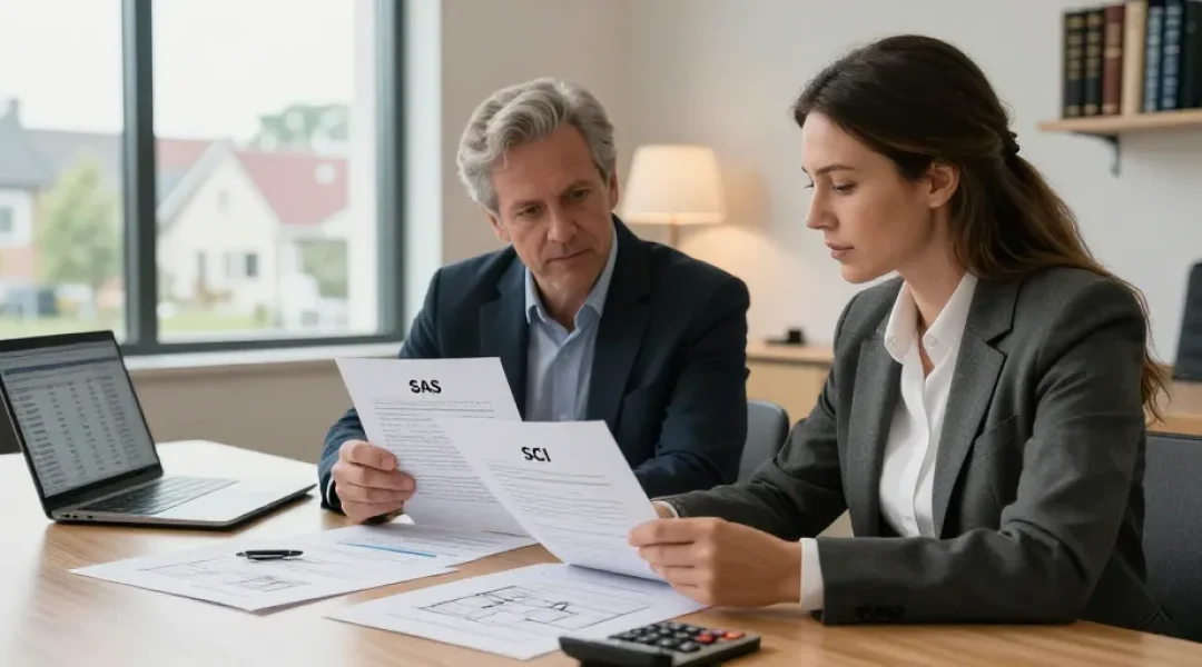 sas immobilière ou sci